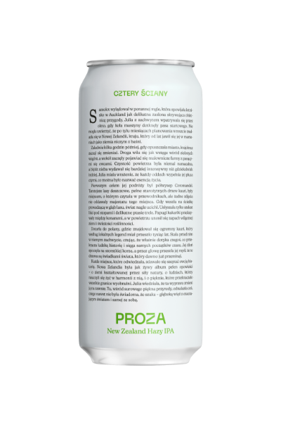Proza - Browar Cztery Ściany IPA - New Zealand 500ml