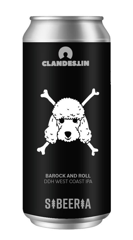 Barock and Roll - Clandestin Beer IPA - American 500ml