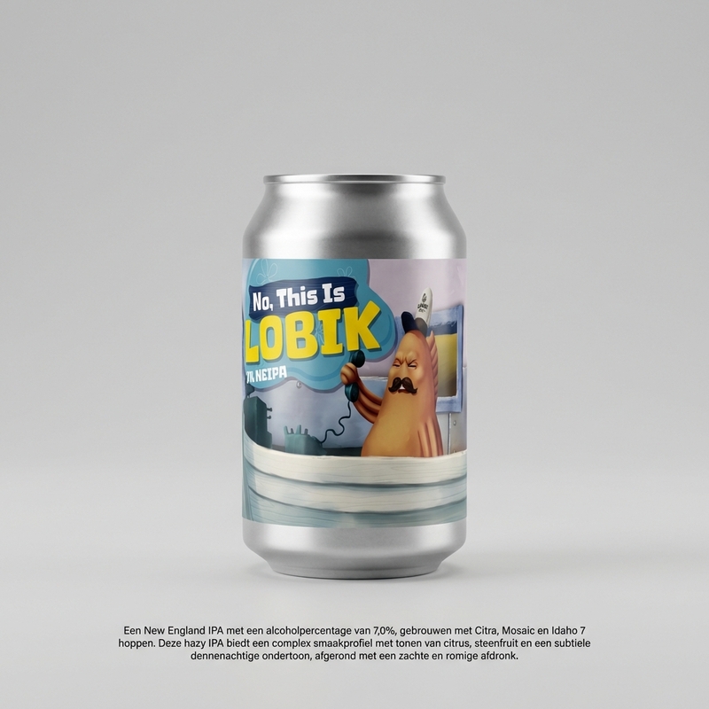No This Is Lobik - Lobik IPA - New England / Hazy 330ml
