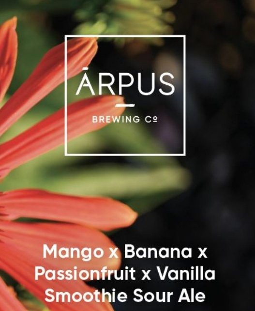 Mango x Banana x Passionfruit x Vanilla Smoothie Sour Ale - Ārpus Brewing Co. Sour - Smoothie / Pastry 440ml