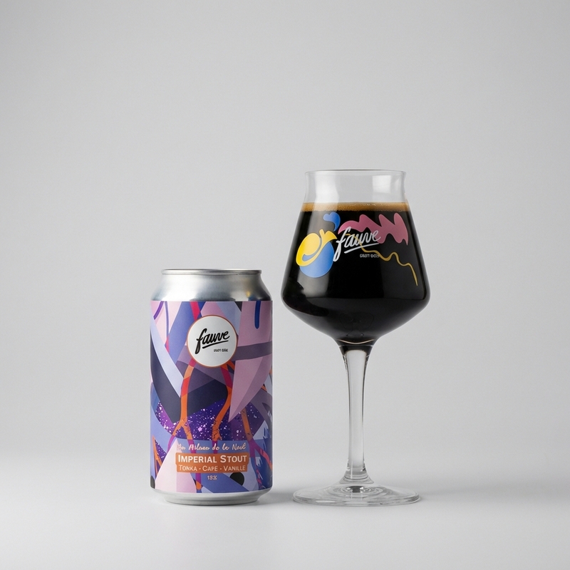 Au Milieu De La Nuit - Fauve Stout - Imperial / Double 330ml