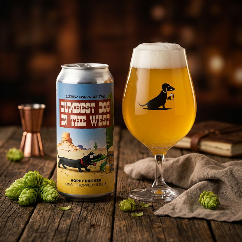 Dumbest Dog In The West - Lieber Waldi Pilsner - Other 440ml