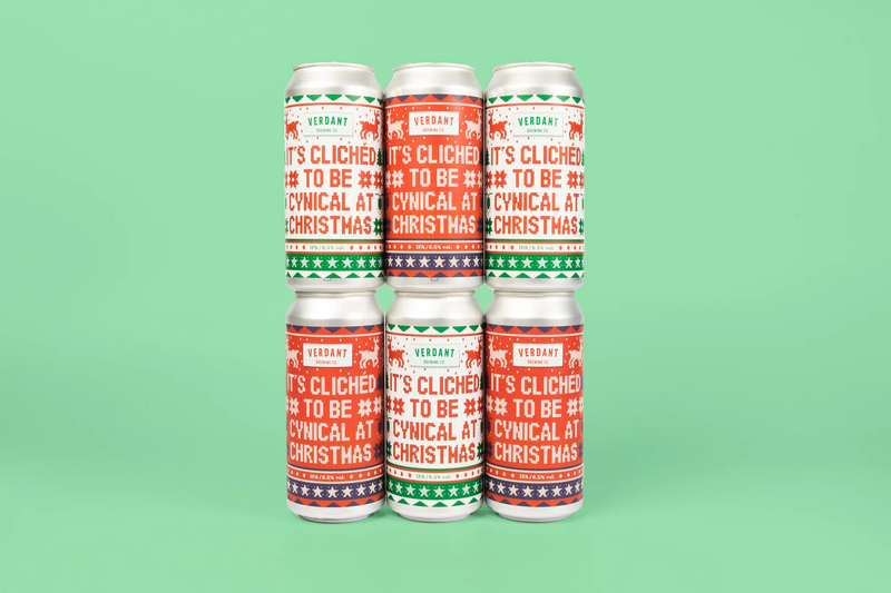 It's Clichéd To Be Cynical At Christmas - Verdant Brewing Co IPA - New England / Hazy 440ml