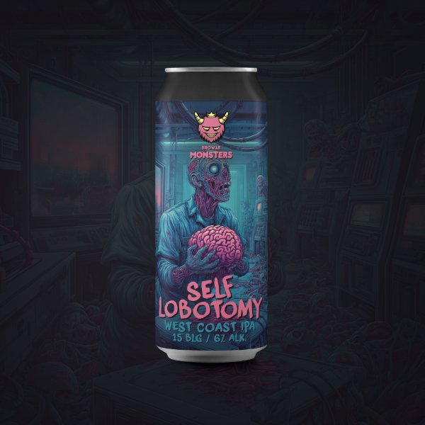 Self Lobotomy - Browar Monsters IPA - American 500ml