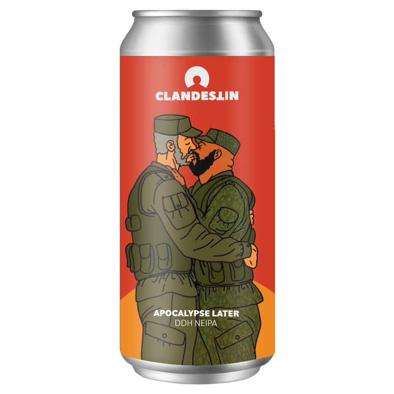 Apocalypse Later - Clandestin Beer IPA - New England / Hazy 500ml