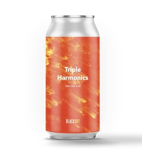 Triple Harmonics - Blackout Brewing IPA - Triple New England / Hazy 440ml