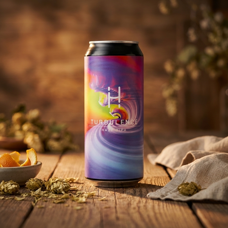 Turbulence - Hopalaa IPA - Imperial / Double New England / Hazy 440ml