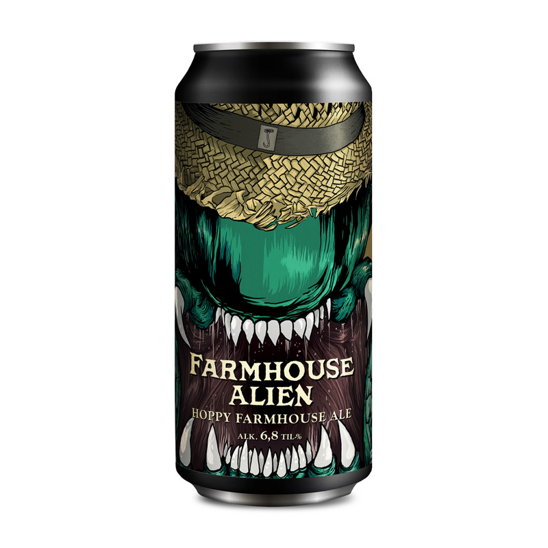 Farmhouse Alien - Panimoyhtiö Tuju Farmhouse Ale - Saison 440ml