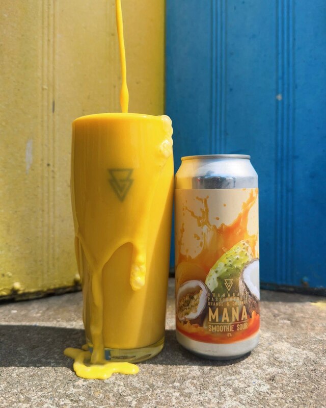 Mana : Guanabana, Passionfruit, Orange & Coconut - Azvex Brewing Company Sour - Smoothie / Pastry 440ml