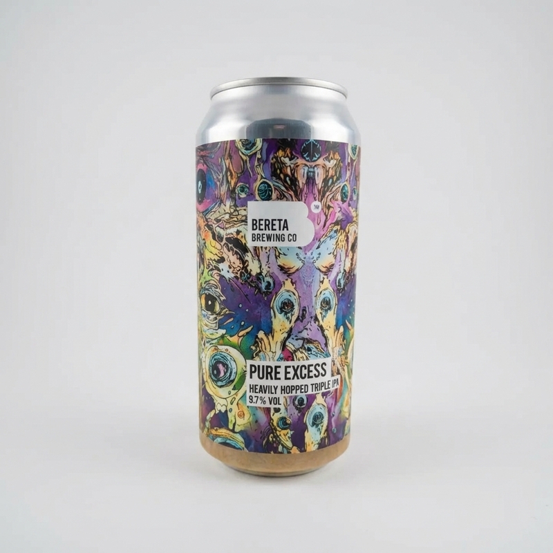 Pure Excess - Bereta Brewing Co. IPA - Triple New England / Hazy 440ml
