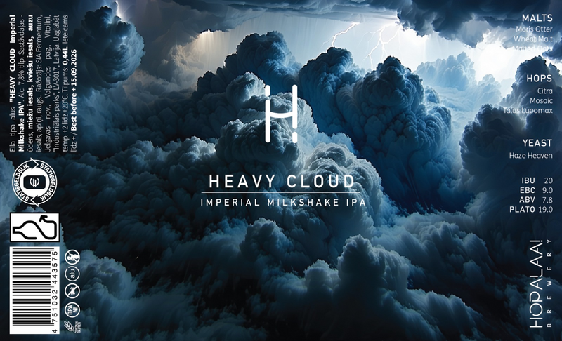 Heavy Cloud - Hopalaa IPA - Milkshake 440ml