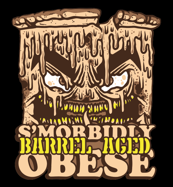 S’morbidly Obese BARREL AGED 4-YEARS OnlyCans - Cervisiam Stout - Imperial / Double 330ml
