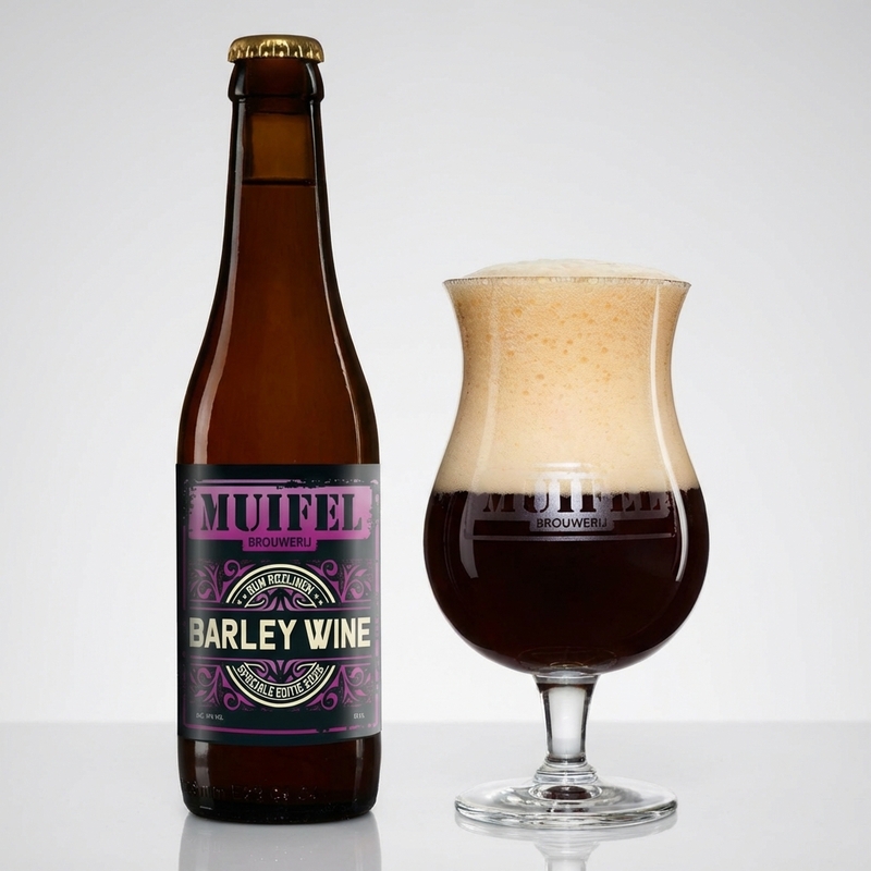 Barleywine Rum Rozijnen - Muifelbrouwerij Barleywine - Other 330ml