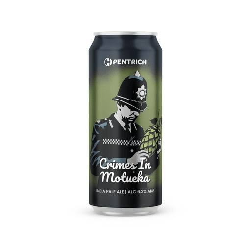 Crimes In Motueka - Pentrich Brewing Co. IPA - New England / Hazy 440ml