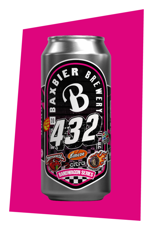 Bandwagon 432 - Baxbier IPA - Triple New England / Hazy 440ml