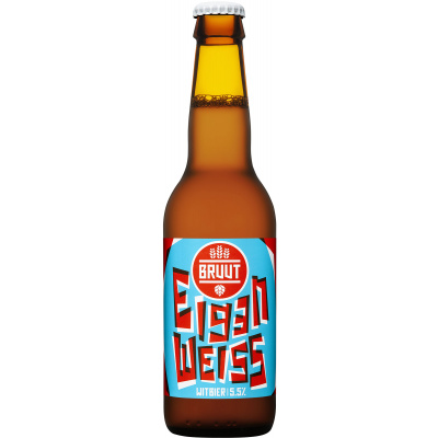 Eigenweiss - Bruut Bier Wheat Beer - Witbier / Blanche 330ml