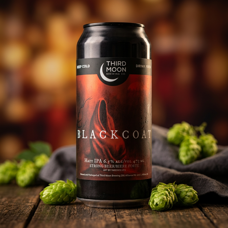 Blackcoat - Third Moon Brewing Company IPA - New England / Hazy 473ml