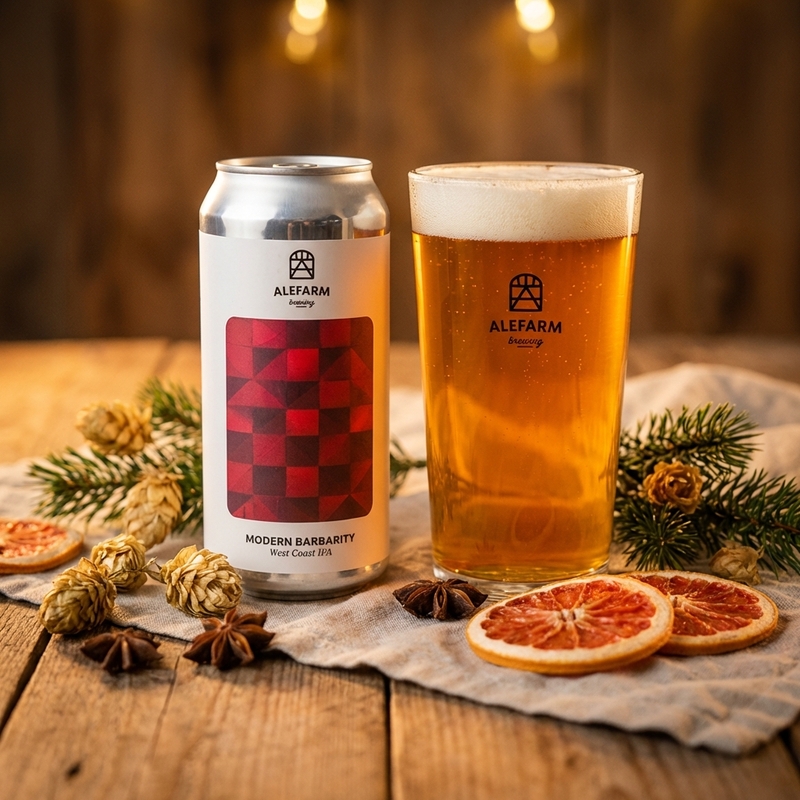 Modern Barbarity - Alefarm Brewing IPA - American 440ml