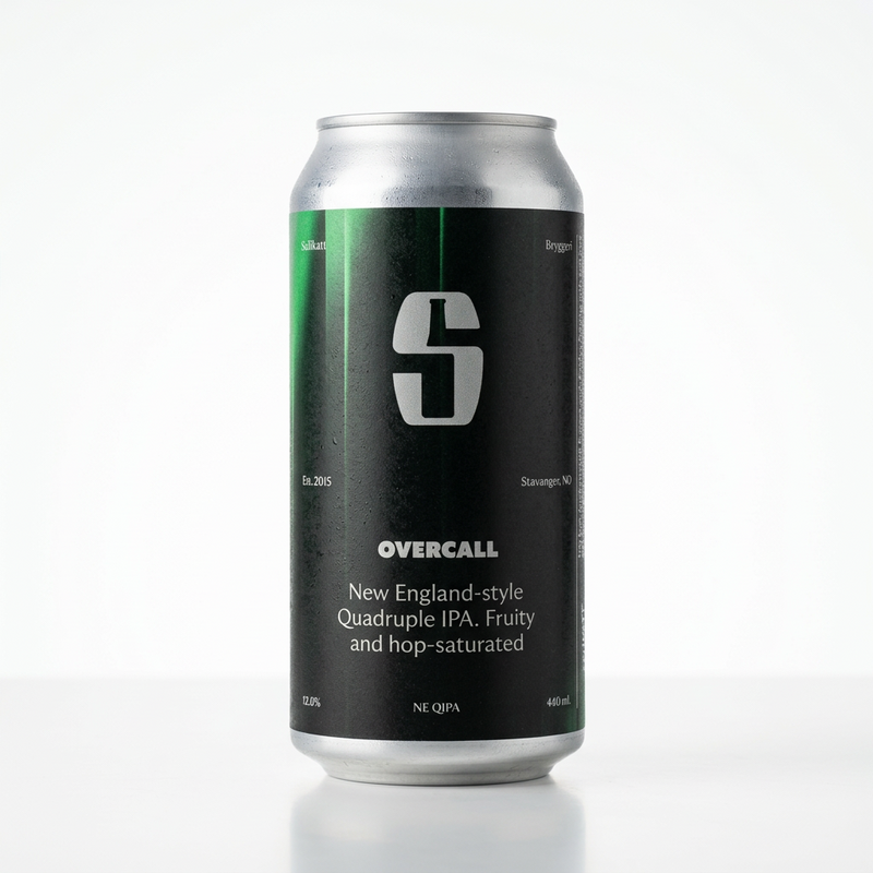 Overcall - Salikatt IPA - Quadruple 440ml
