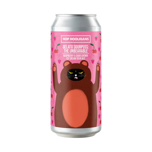 Gelato Sourpuss: the Unbearable - Hop Hooligans Sour - Fruited 500ml