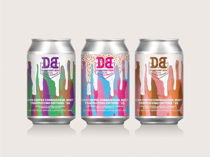 Iced Coffee Connaisseur, Moi? Frappuccino V5 - DutchBargain Freeze-Distilled Beer 330ml