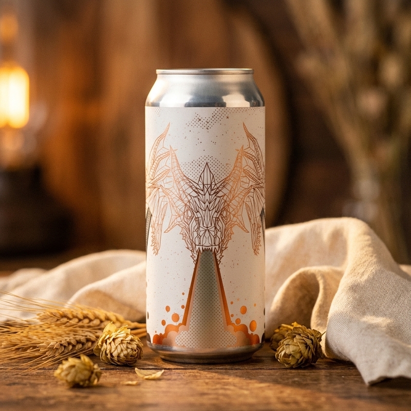 Demihydra | Apricot + Blackberry + Cherry + Vanilla + Graham Cracker - Mortalis Brewing Company Sour - Fruited 473ml