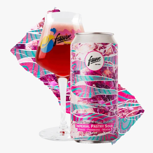 Souffle Rouge Et Mains De Menthe - Fauve Sour - Fruited 440ml