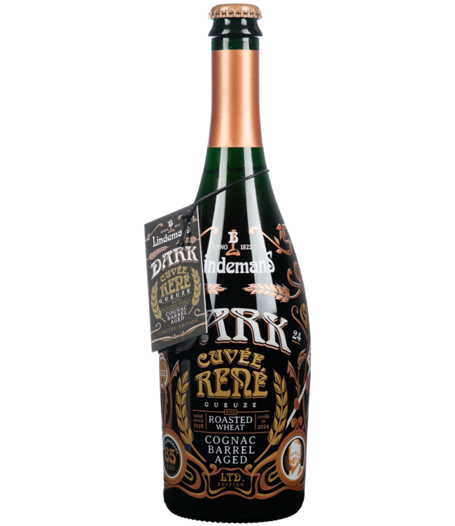 Gueuze Dark Cuvée René Cognac BA - Brouwerij Lindemans Lambic - Gueuze 750ml