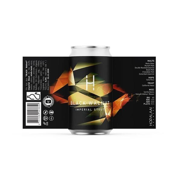 Black Walnut - Hopalaa Stout - Imperial / Double 330ml