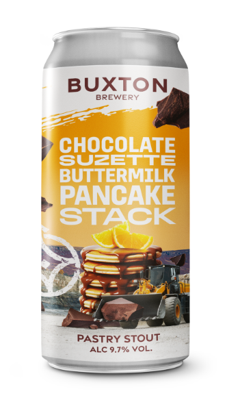 Chocolate Suzette Buttermilk Pancake Stack - Buxton Brewery Stout - Imperial / Double Pastry 440ml