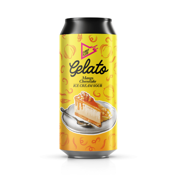 Gelato: Mango Cheesecake - Funky Fluid Sour - Smoothie / Pastry 500ml