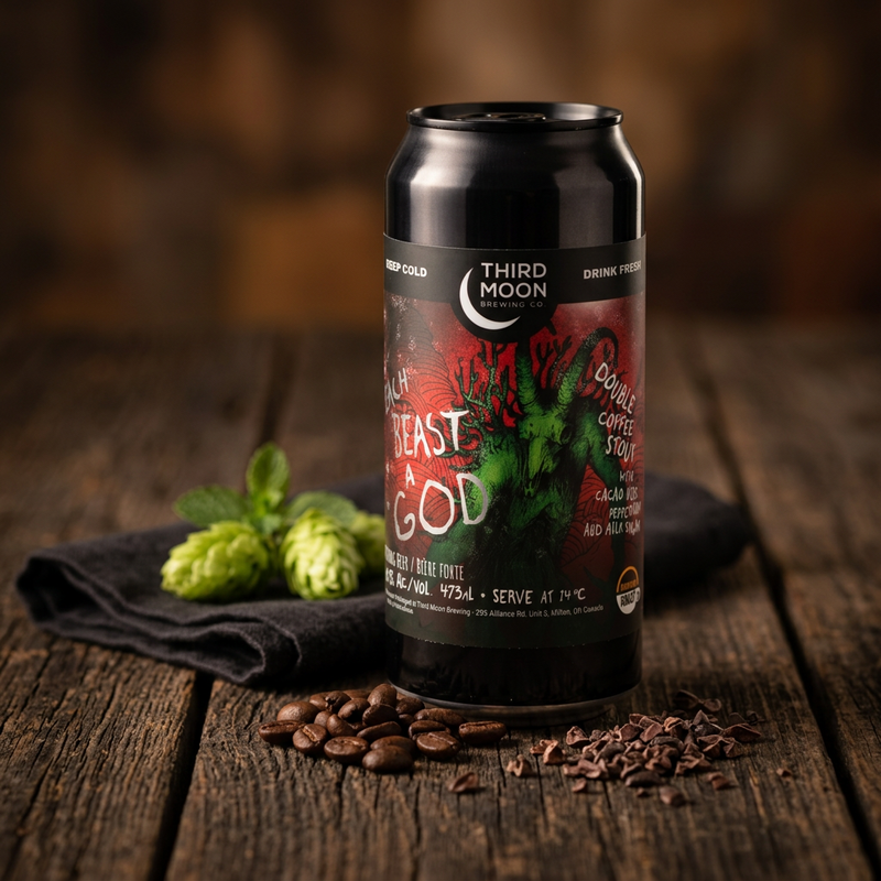 Peppermint Mocha Latte Each Beast A God - Third Moon Brewing Company Stout - Imperial / Double Coffee 473ml