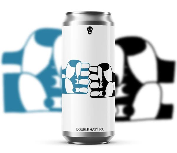 Double Punch - La Pirata Brewing IPA - Imperial / Double New England / Hazy 440ml