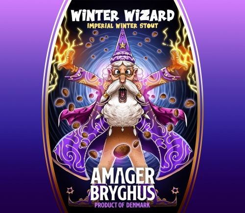 Winter Wizard - Amager Bryghus Stout - Imperial / Double Pastry 440ml