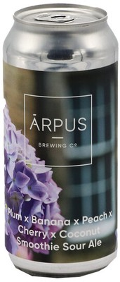 Plum x Banana x Peach x Cherry x Coconut Smoothie Sour Ale - Ārpus Brewing Co. Sour - Smoothie / Pastry 440ml