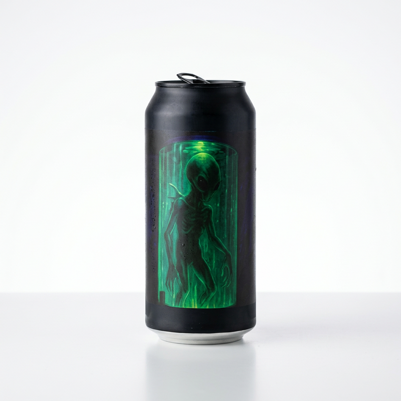 Hangar 18 - Little Rain Brewing Company IPA - Imperial / Double New England / Hazy 440ml