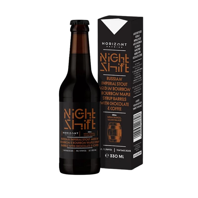 NS2025 RIS Bourbon Maple, Chocolate & Coffee - HORIZONT Brewing Stout - Russian Imperial 330ml