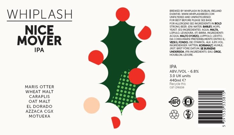 Nice Mover - Whiplash IPA - New England / Hazy 440ml