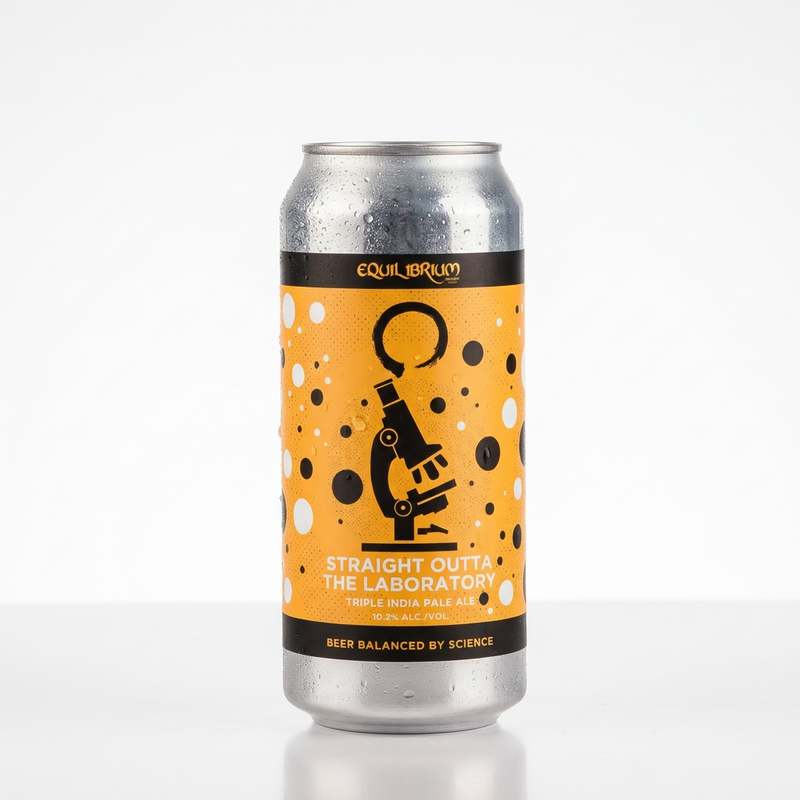 Straight Outta The Laboratory - Equilibrium Brewery IPA - Triple 473ml