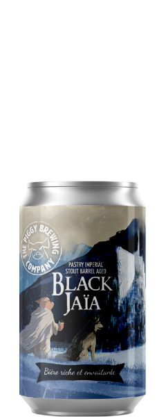 Black Jaïa - The Piggy Brewing Company Stout - Imperial / Double Pastry 330ml