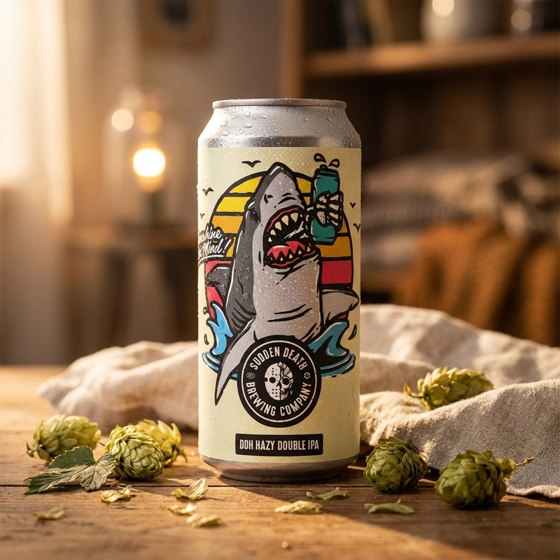 My First and Last Dip - Sudden Death Brewing Co. IPA - Imperial / Double 440ml