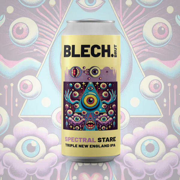 Spectral Stare - Blech.Brut IPA - Triple New England / Hazy 440ml