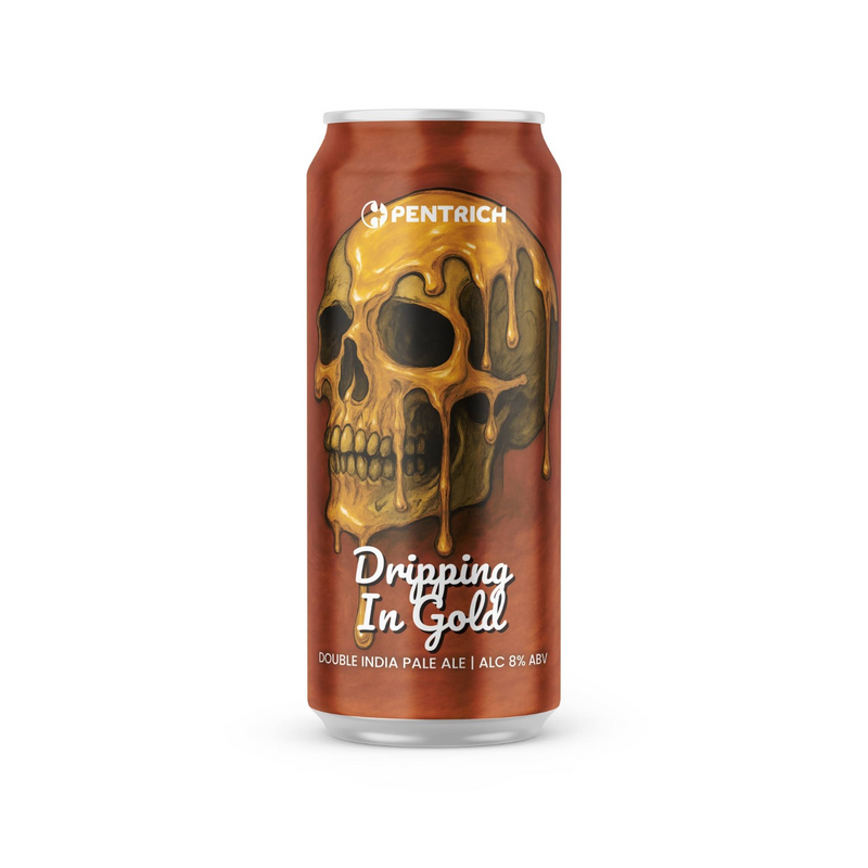 Dripping In Gold - Pentrich Brewing Co. IPA - Imperial / Double New England / Hazy 440ml