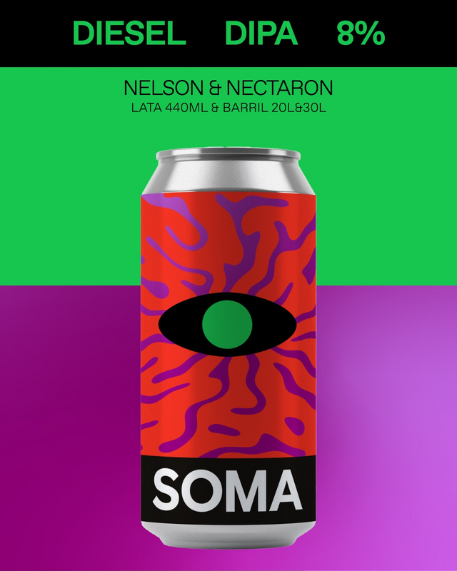 Diesel - SOMA Beer IPA - Imperial / Double New England / Hazy 440ml