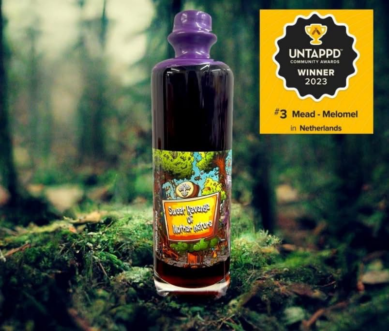 Sweet Revenge of Mother Nature - Nemeton Brewing Mead - Melomel 500ml