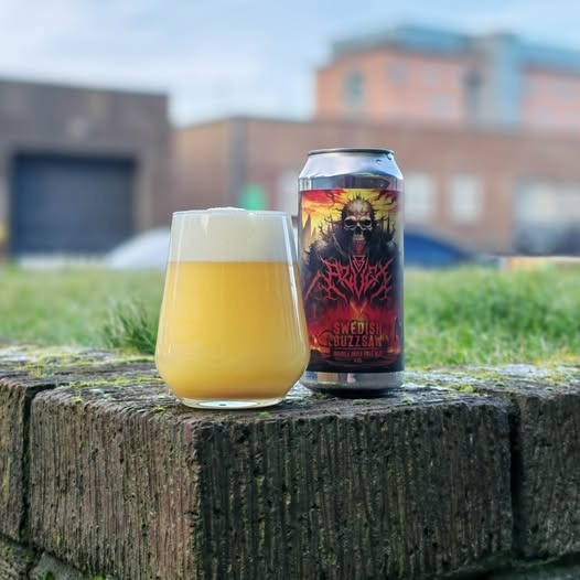 Swedish Buzzsaw - Azvex Brewing Company IPA - Imperial / Double New England / Hazy 440ml