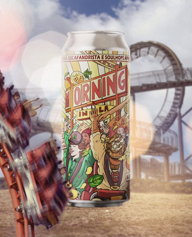 Morning In LA - Cervejaria Escafandrista Sour - Smoothie / Pastry 473ml