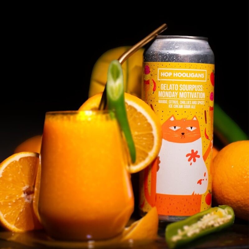 Gelato Sourpuss: Monday Motivation - Hop Hooligans Sour - Smoothie / Pastry 500ml