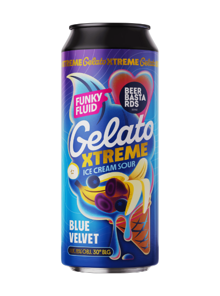 Gelato XTREME: Blue Velvet - Funky Fluid Sour - Smoothie / Pastry 500ml