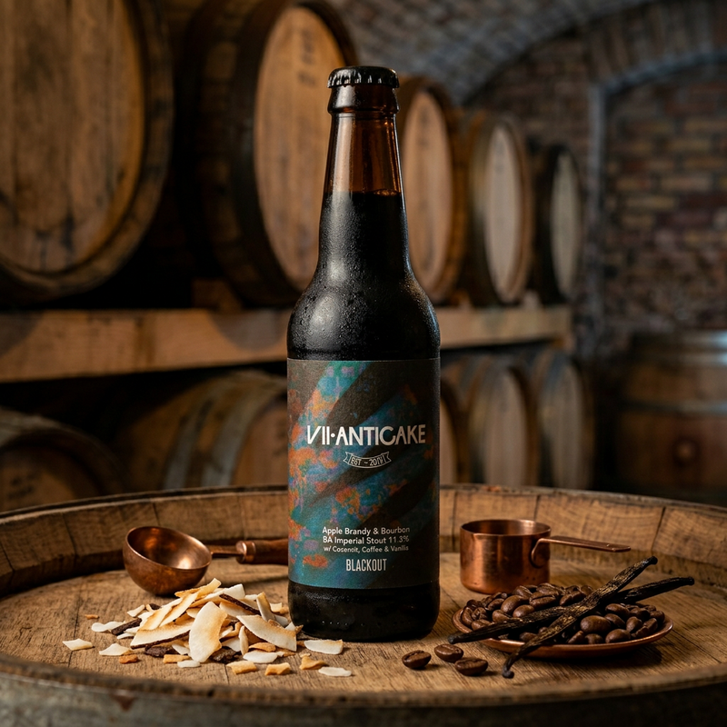 VII-ANTICAKE - Blackout Brewing Stout - Imperial / Double Pastry 330ml